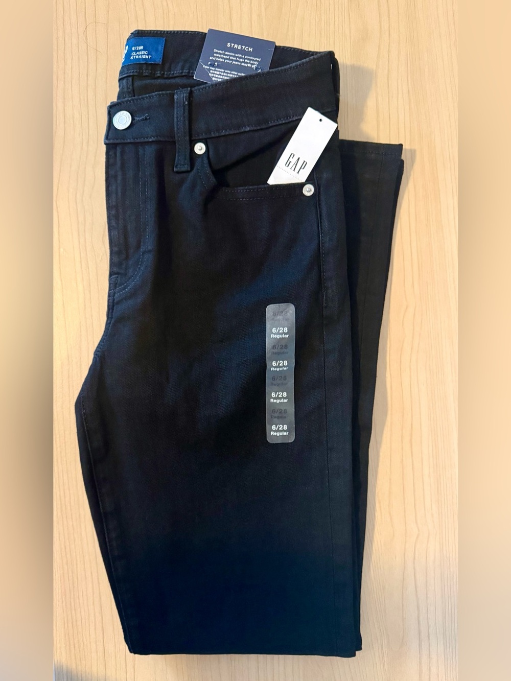 GAP Black Stretch Jeans